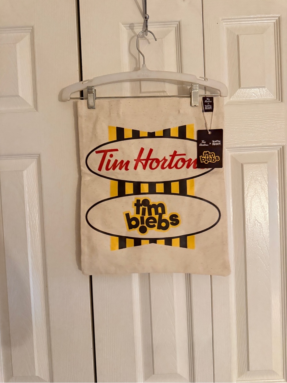 NEW Tim Hortons x Justin Bieber Canvas Bag